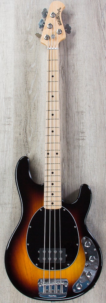Ernie Ball Music Man StingRay 4 H, Vintage Sunburst, Maple