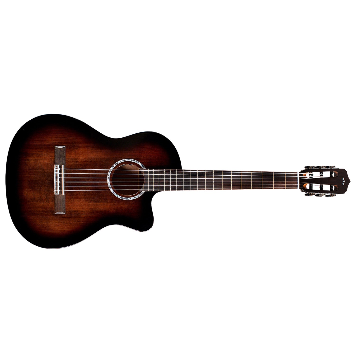 Cordoba Fusion 5 Sonata Burst Acoustic Electric Classical Guitar Solid Spruce Top B STOCK