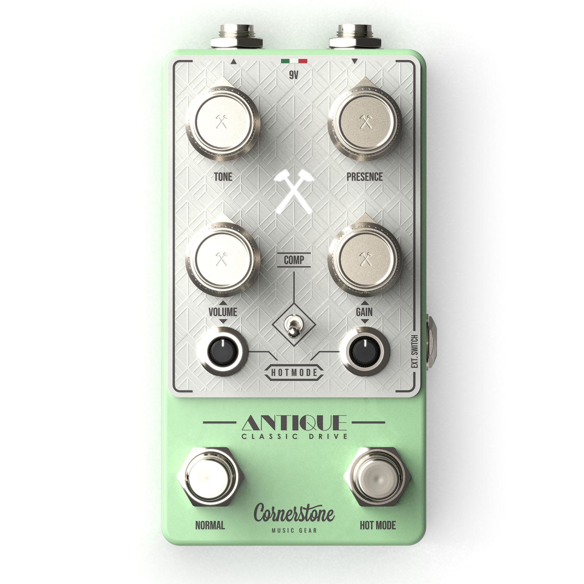 Cornerstone Antique V3 Classic Overdrive Guitar Effect Pedal Cornerstone Antique V3 Classic Overdrive Guitar Effect Pedal