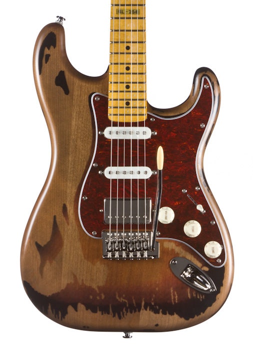 ESP LTD GL 256 George Lynch Distressed 2 Tone Burst