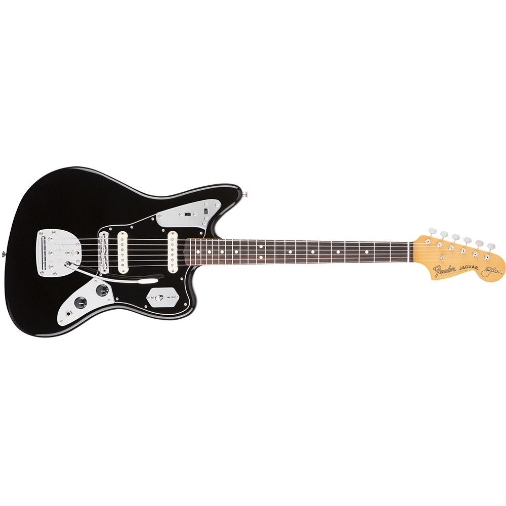 Fender Johnny Marr Jaguar Electric Guitar with Hard Case - Black Fender Johnny Marr Jaguar Electric Guitar with Hard Case - Black