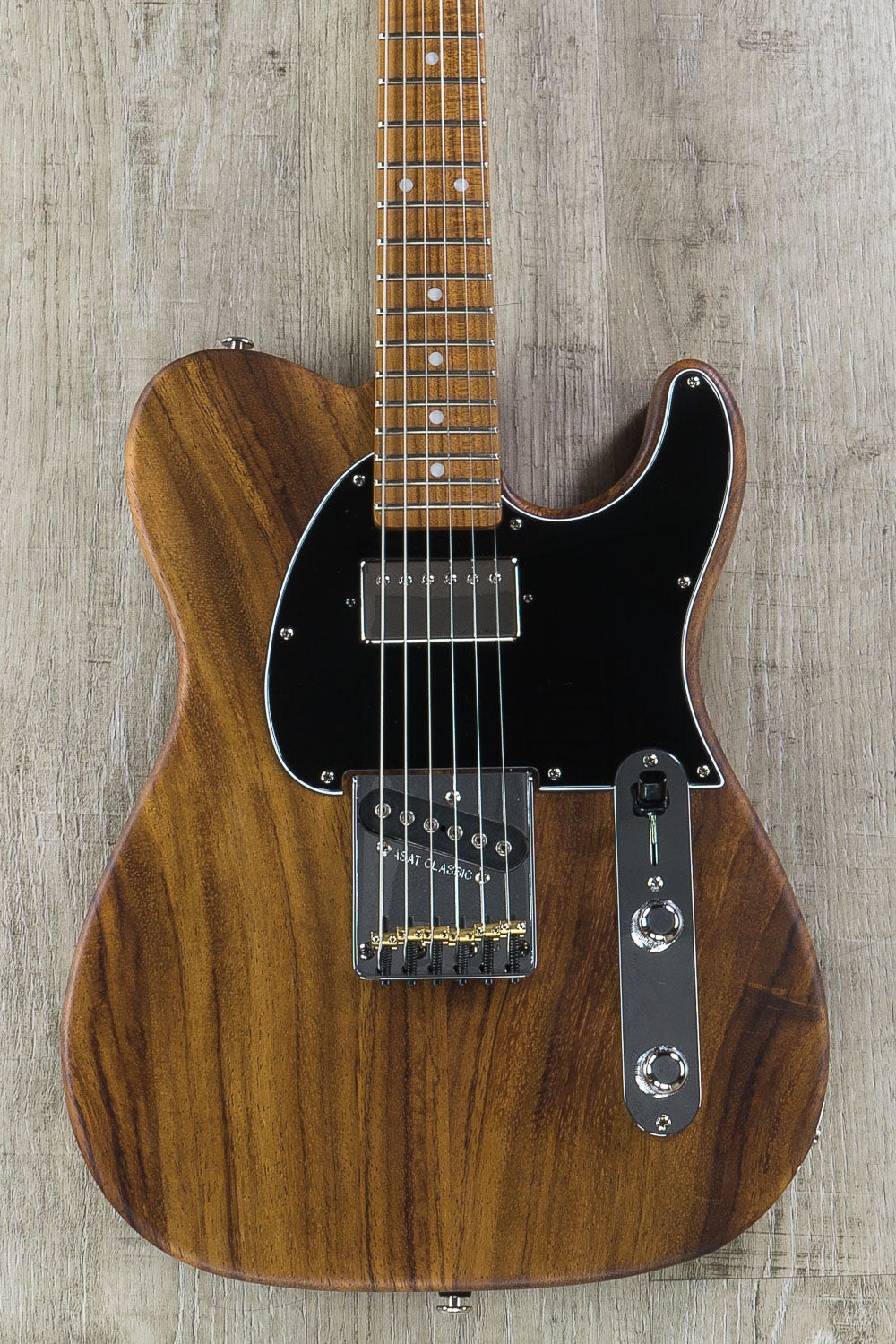 G L USA Custom Shop ASAT Classic Bluesboy Guitar Walnut Body