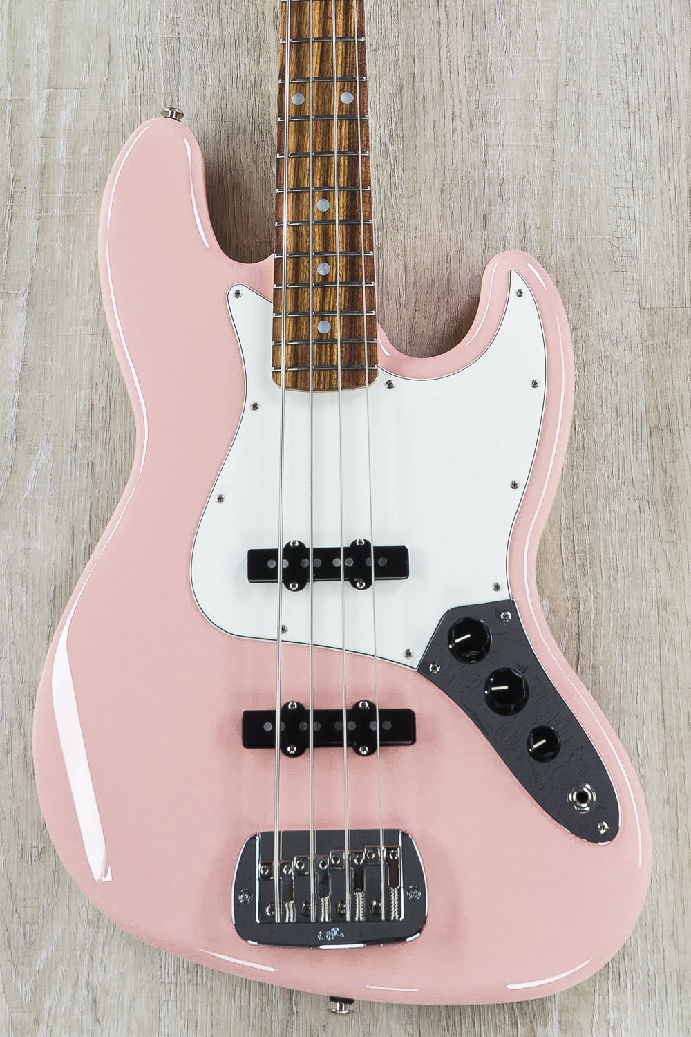 Pink shop jazz bass