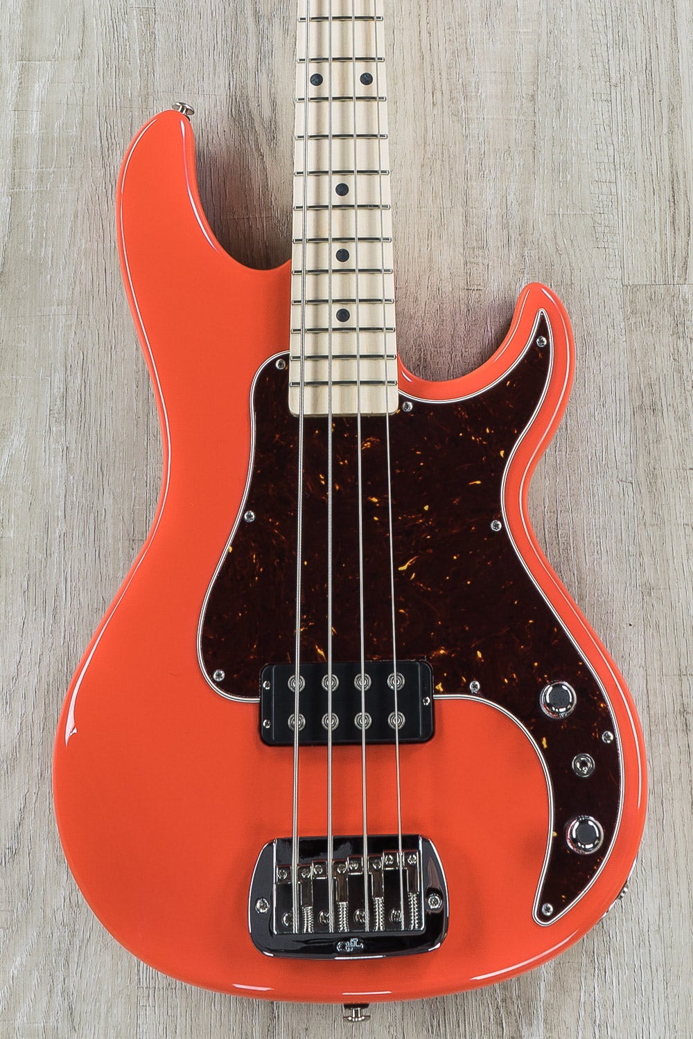 G L USA Kiloton Bass Fullerton Red Lightweight Empress Maple Fretboard 1.5 Nut Width 7.2 lbs