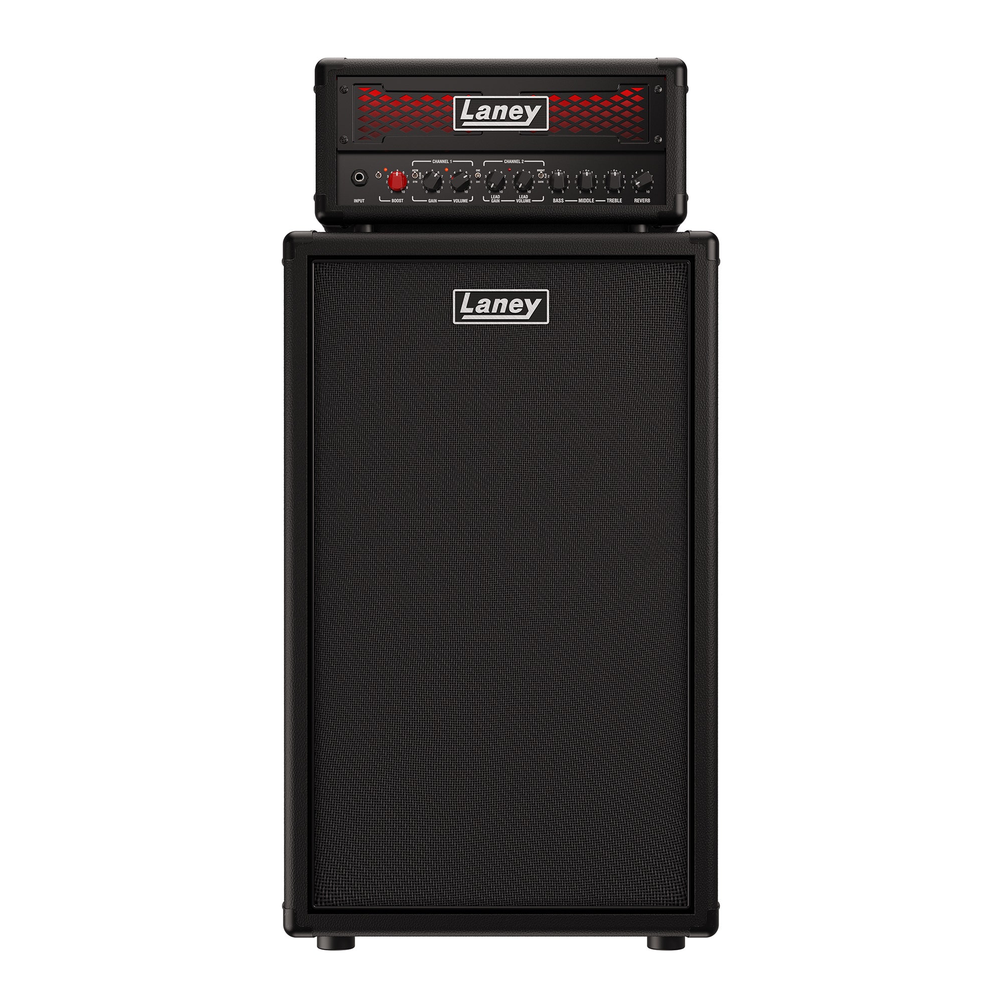 Laney Iron Heart IRT Studio + IRT 212 Demo Ibanez 7 String