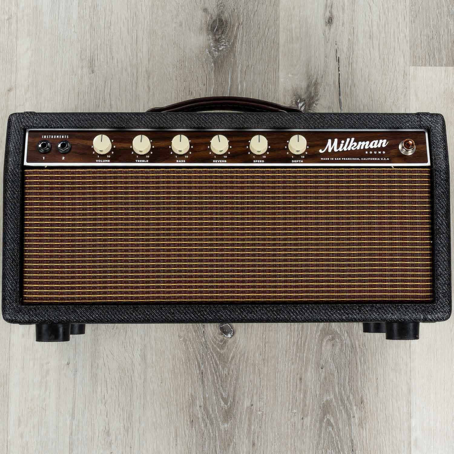 Milkman Sound 5W Half Pint Guitar Amp Head 5 Watts 6V6 Black Tweed
