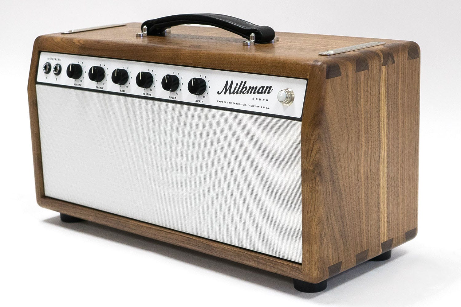 Milkman Sound 5W Half Pint Guitar Amp Amplifier Head 6V6 Power Tube Full Moon Walnut