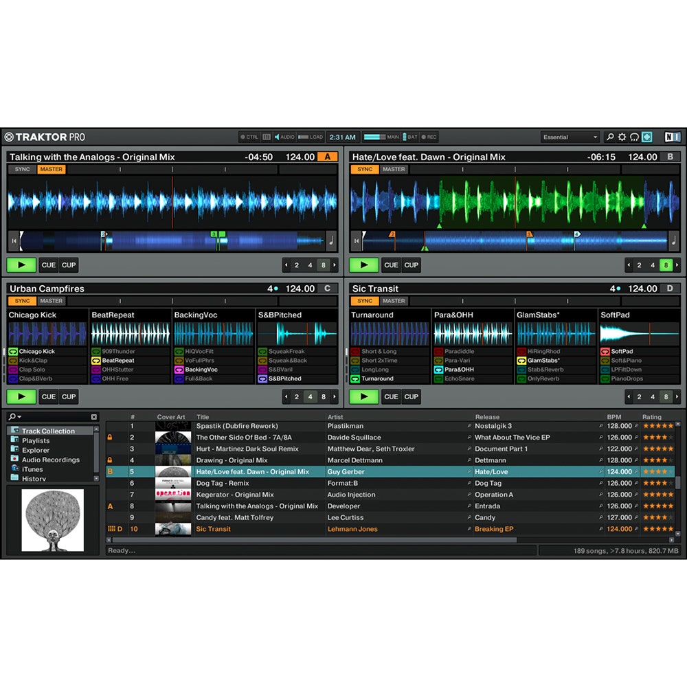 Native Instruments Kontrol S2 MK2 Traktor Pro DJ Controller