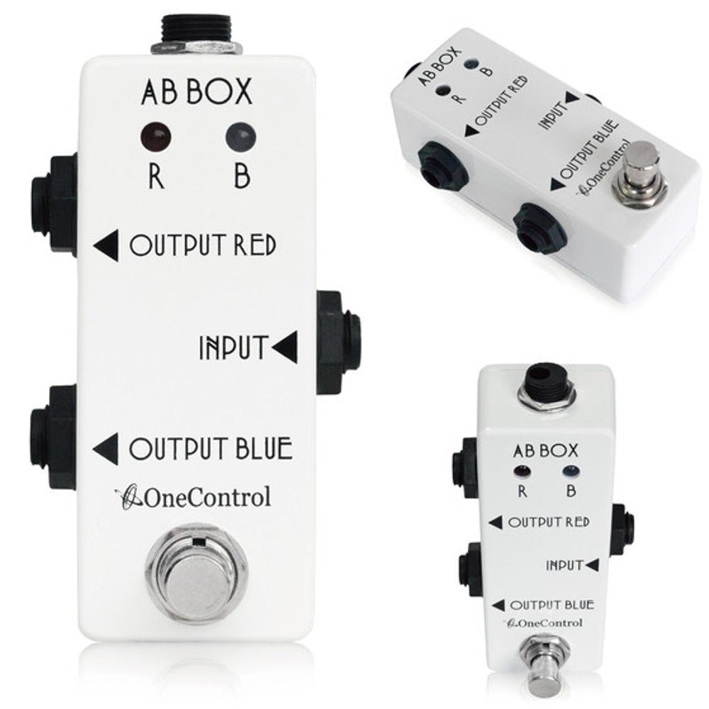 One Control Minimal Series AB Box 1-In 2-Out A/B Line Selecting Guitar Pedal