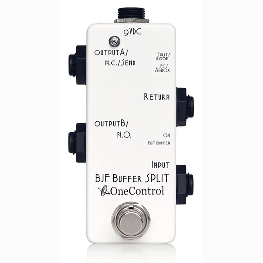 Used One Control Used One Control BJF BUFFER SPLIT Pedal