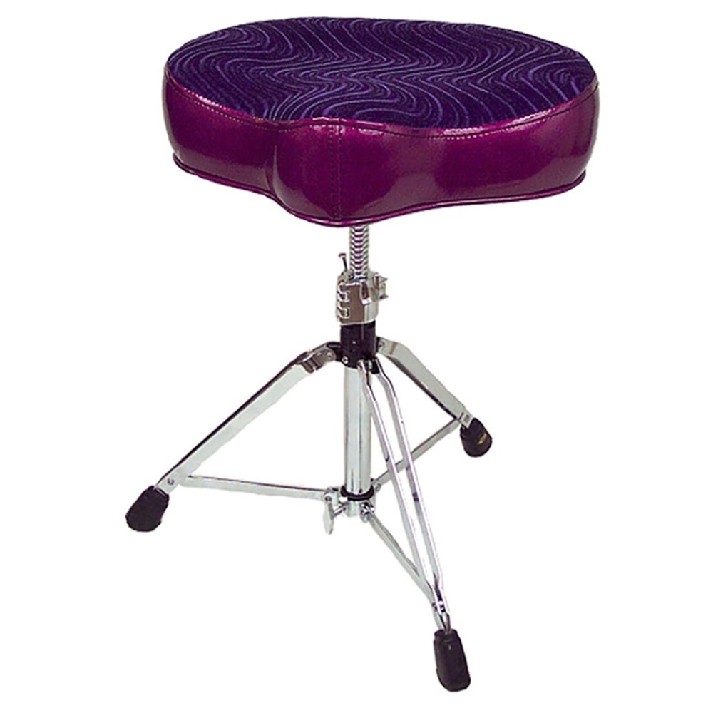 Pork Pie Percussion Big Boy Drum Throne Purple Purple Swirl