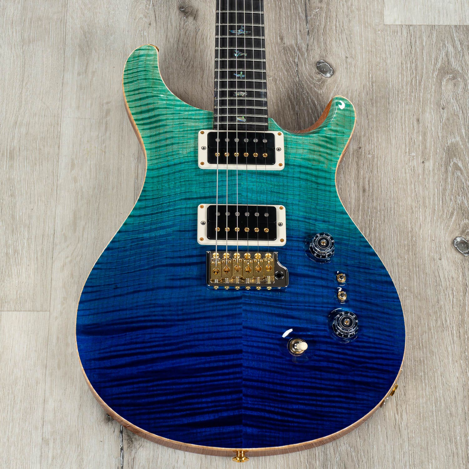 PRS Paul Reed Smith 35th Anniversary Custom 24 Artist Package Guitar, Blue  Fade