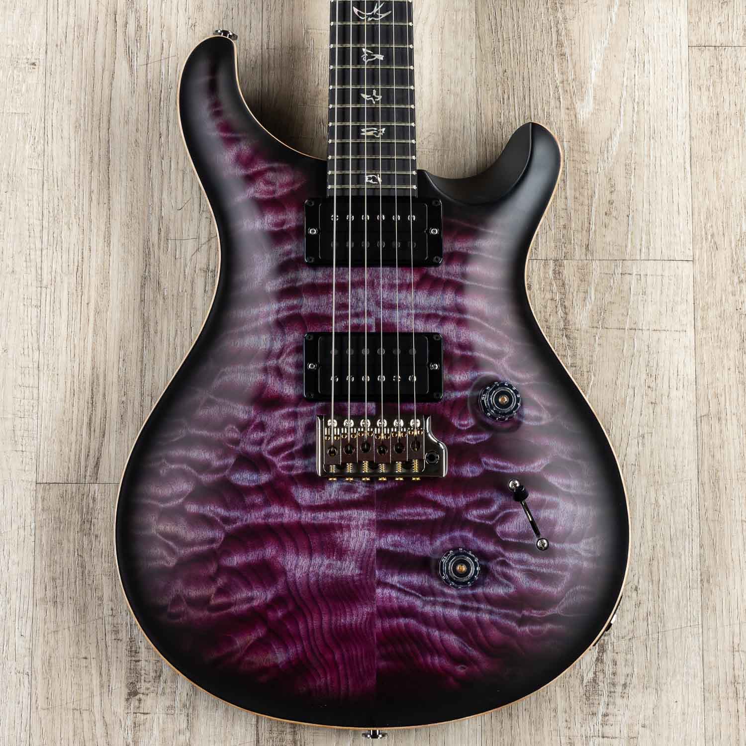 PRS Paul Reed Smith Wood Library Custom 24 Guitar Satin Violet