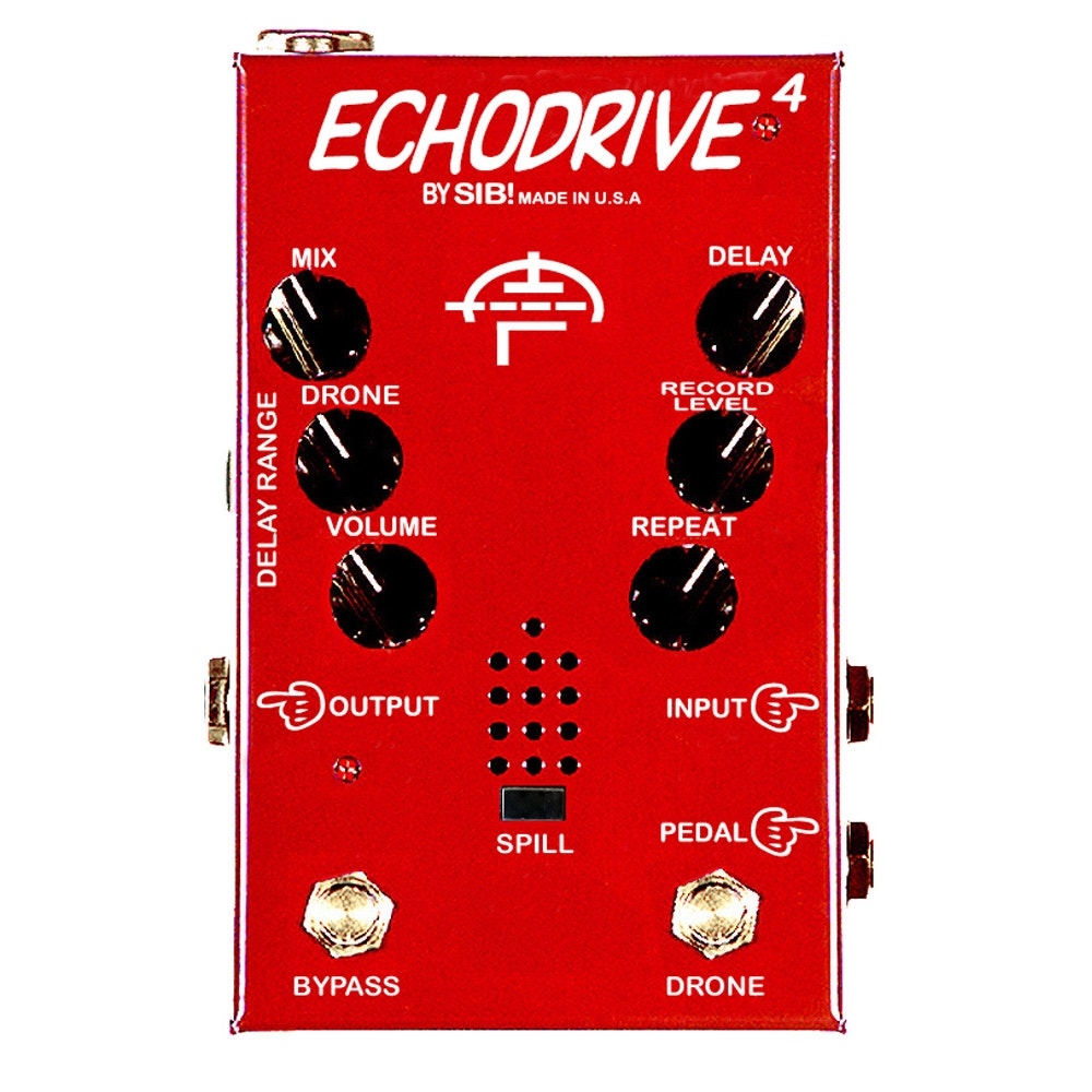 SIB Electronics EchoDrive 4 Tube Delay Guitar Effects Pedal