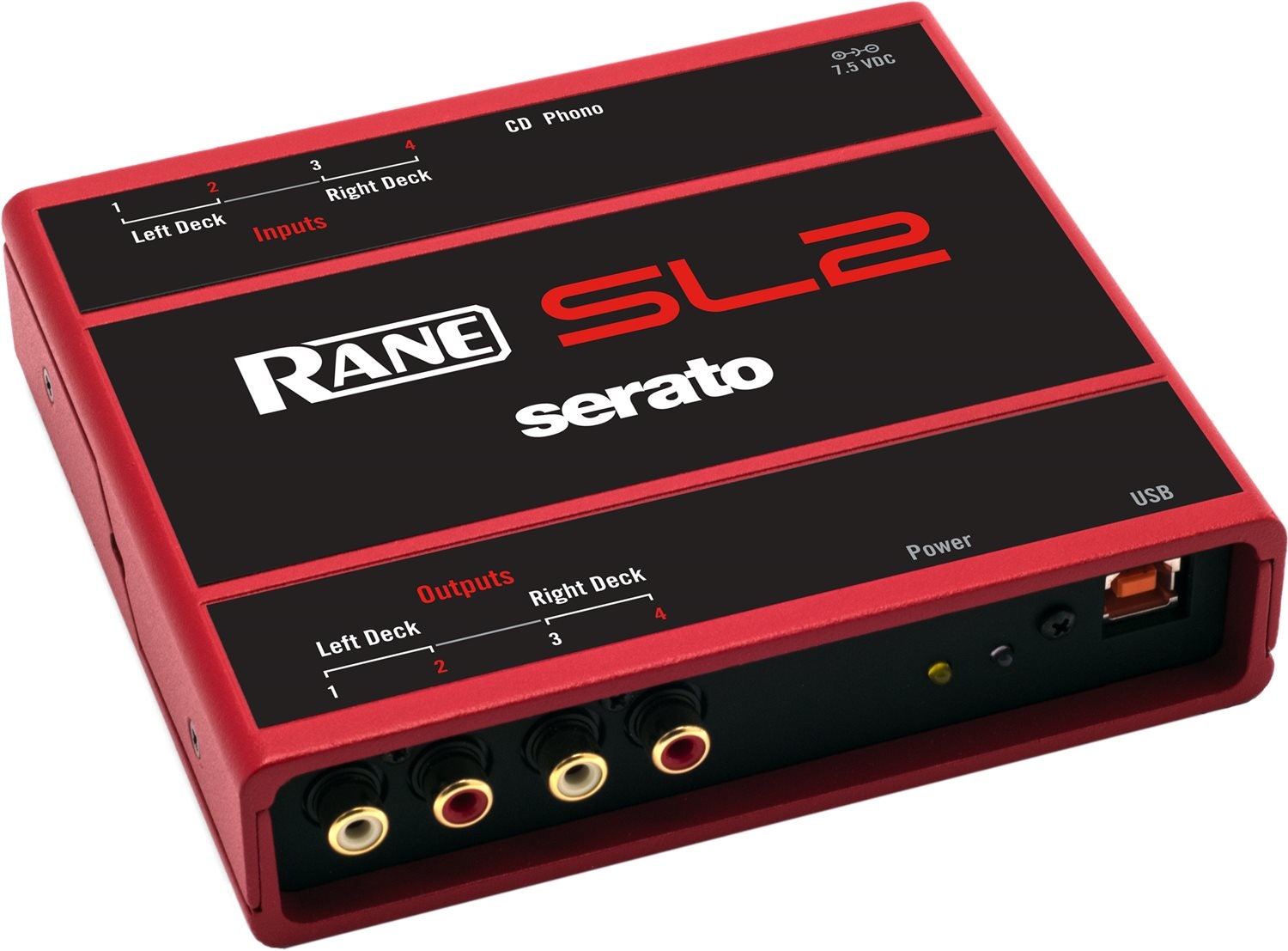 Rane Limited Edition Red SL2 Serato Scratch Live USB 2.0 Digital Vinyl  System